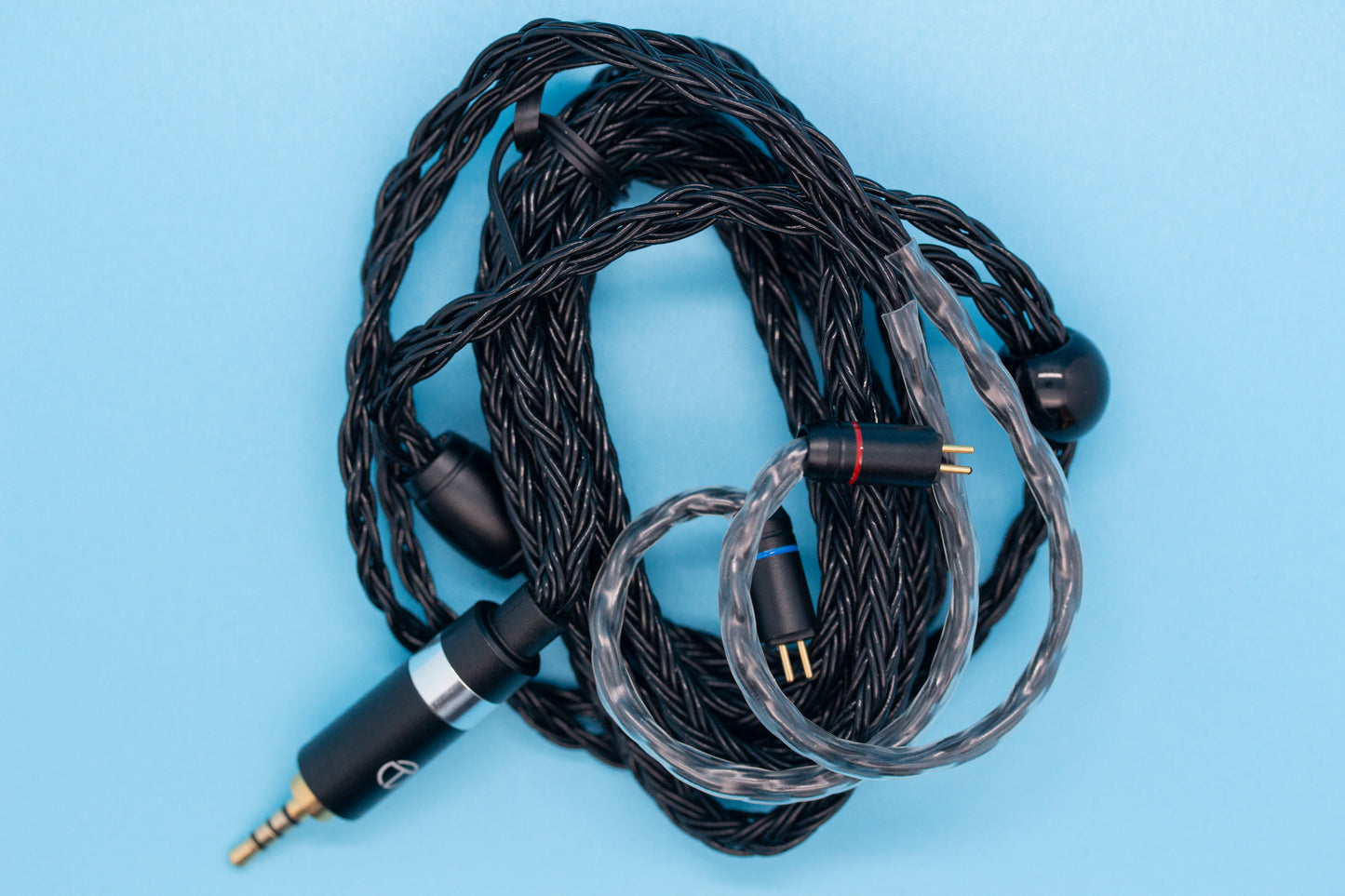TRN T2 : Câble 2 PIN 0.78mm 2.5mm / 2 PIN-S (QDC) 3.5mm