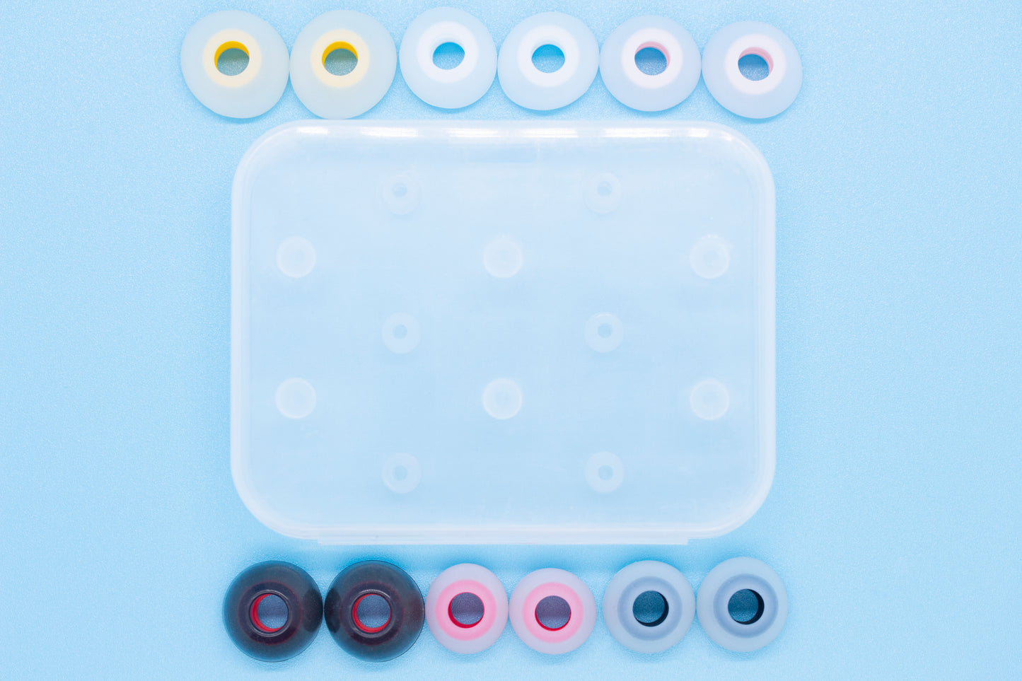 7HZ 6 paires d'embouts en silicone
